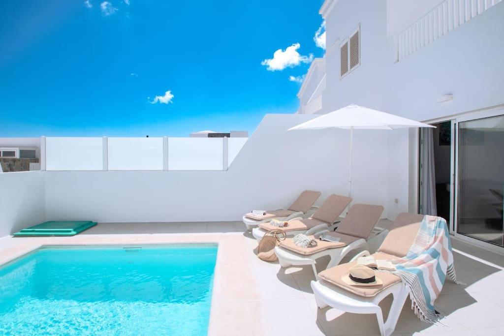 Casa Lolalo - Modern Villa With Pool, 15Min Walk To Marina Rubicon Playa Blanca  Luaran gambar