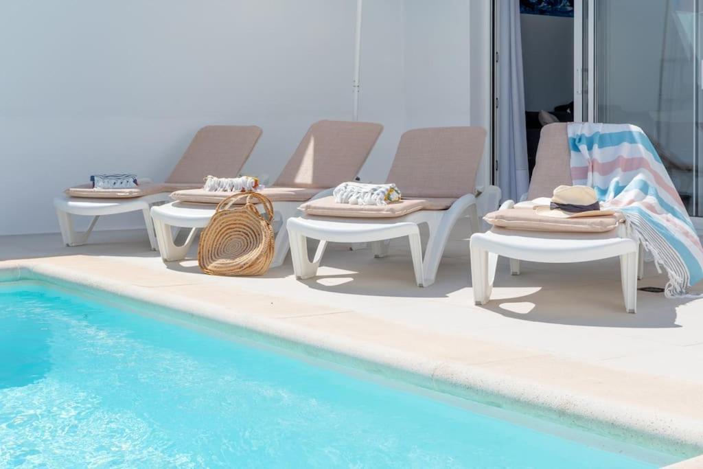 Casa Lolalo - Modern Villa With Pool, 15Min Walk To Marina Rubicon Playa Blanca  Luaran gambar